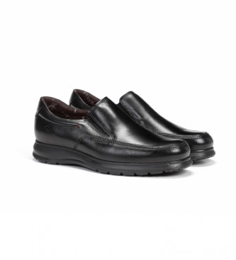 Fluchos Zapatos de piel Zeta F0603 Soft negro