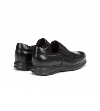 Fluchos Zapatos de piel Zeta F0603 Soft negro