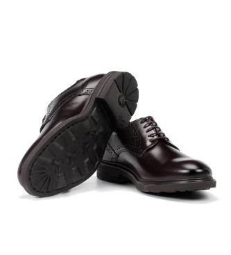 Fluchos Zapatos de Piel Belgas F0630 burdeos