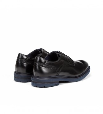 Fluchos Zapatos de piel Belgas  F0630 negro