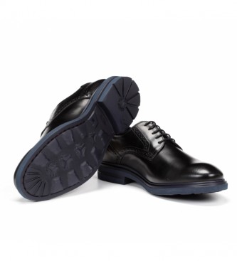 Fluchos Zapatos de piel Belgas  F0630 negro