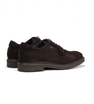 Fluchos Leather shoes F0631 Dark brown