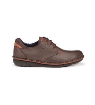 Fluchos Zapatos de piel Alfa F0700 marrón