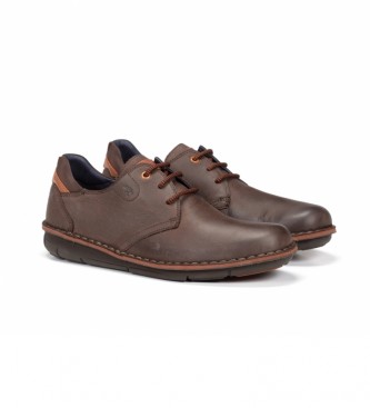 Fluchos Zapatos de piel Alfa F0700 marrón