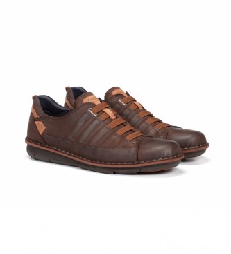 Fluchos Leather shoes Alfa F0703 brown