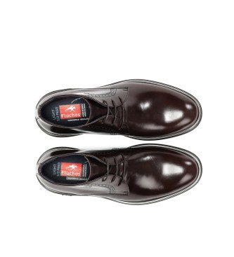 Fluchos Belgisch Leren Enkellaars F0772 bruin