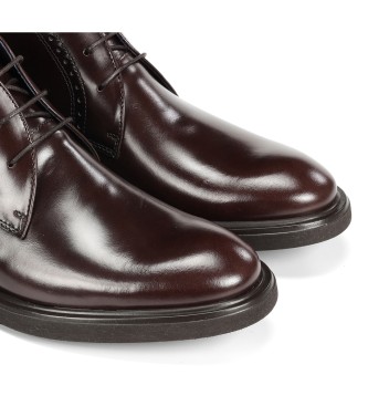 Fluchos Belgisch Leren Enkellaars F0772 bruin