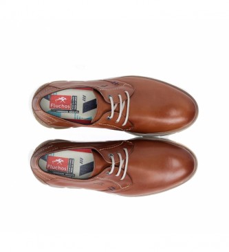 Fluchos Zapatos de piel F0776 Habana marrón