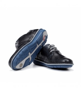 Fluchos Sapatos de couro Alfa F0787 Habana Marine