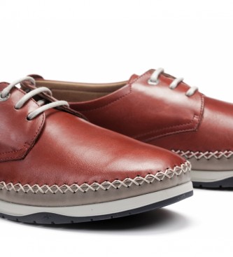 Fluchos Zapatos de piel Kendal F0811 rojo