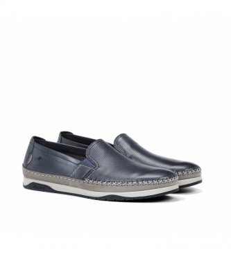 Fluchos Sapatos de Couro Kendal F0814 azul