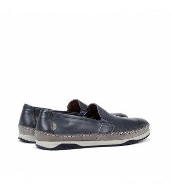 Fluchos Sapatos de Couro Kendal F0814 azul