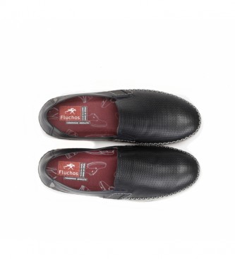 Fluchos Zapatos de piel Kendal F0814 marino