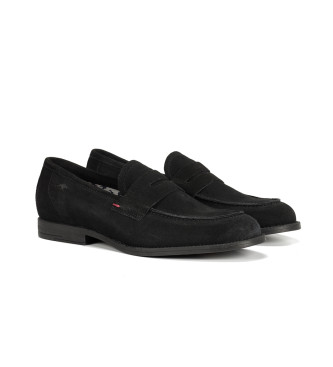 Fluchos Leren schoenen Henri F0824 zwart