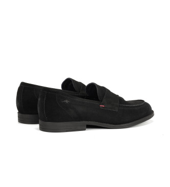 Fluchos Leren schoenen Henri F0824 zwart