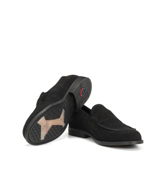 Fluchos Leren schoenen Henri F0824 zwart