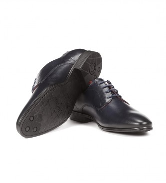 Fluchos Adam navy leather shoes