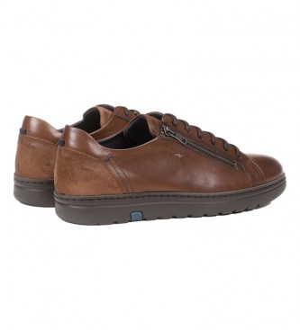 Fluchos Leather shoes F0920 Medium Brown