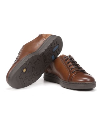 Fluchos Leather shoes F0920 Medium Brown