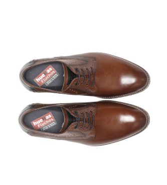 Fluchos Sapatos de couro F0958 Medium Brown