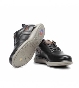 Fluchos Sapatos de couro Cooper F0966 preto