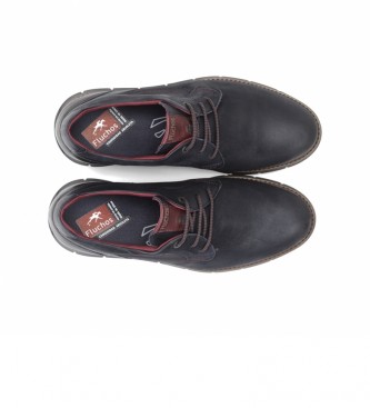 Fluchos Leather shoes F0974 Kansas navy