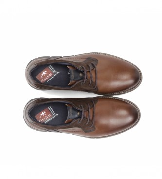 Fluchos Chaussures en cuir Kiro F0979 marron