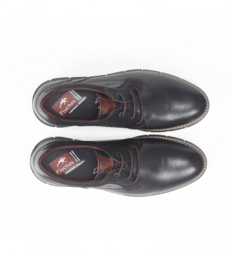 Fluchos Kiro navy leather shoes