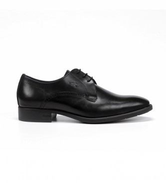 Fluchos Luke F1056 sapatos de couro preto