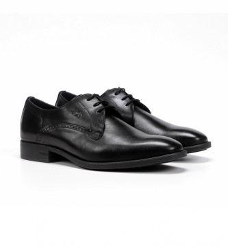 Fluchos Luke F1056 sapatos de couro preto