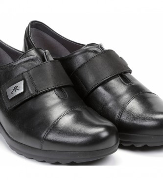 Fluchos Mar F1071 chaussures en cuir noir