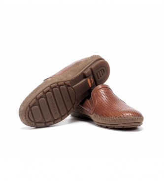 Fluchos Chaussures en cuir Kodiak marron