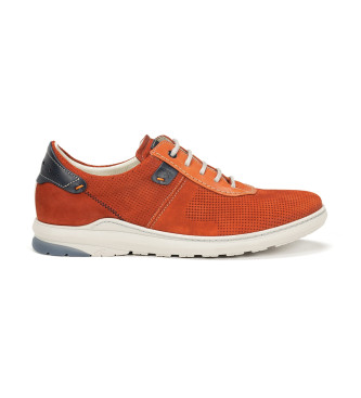 Fluchos Jack F1202 orange leather shoes