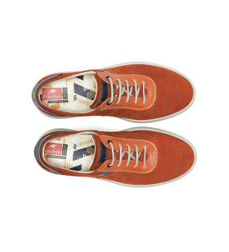 Fluchos Jack F1202 orange leather shoes