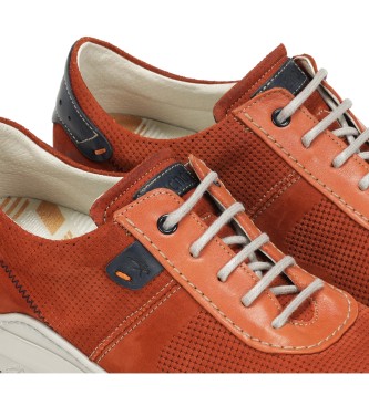 Fluchos Jack F1202 oranje leren schoenen