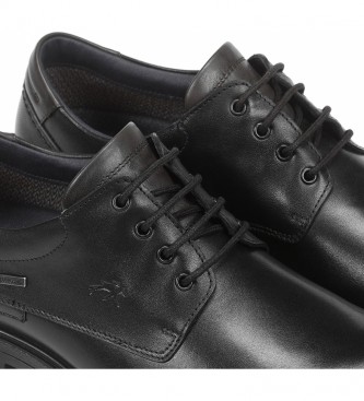 Fluchos Chaussures en cuir noir Magnus