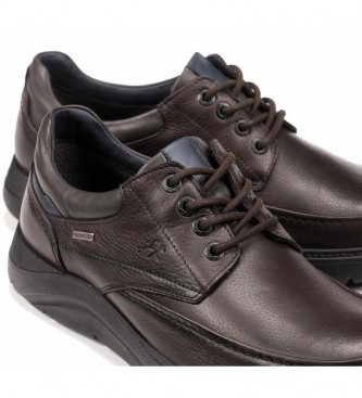 Fluchos Denver brown leather shoes