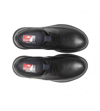 Fluchos Chaussures Denver en cuir noir