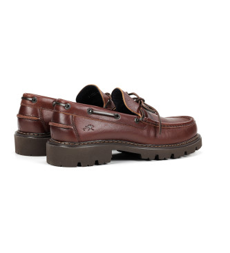 Fluchos Sapatos de barco Douglas F1322 Medium Brown