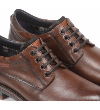 Fluchos Terry F1340 brown leather shoes