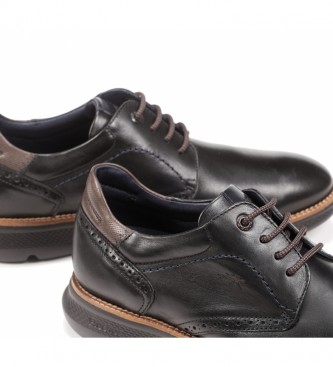 Fluchos William F1351 chaussures en cuir noir
