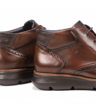 Fluchos Brown leather shoes F1353