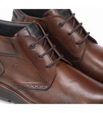 Fluchos Brown leather shoes F1353
