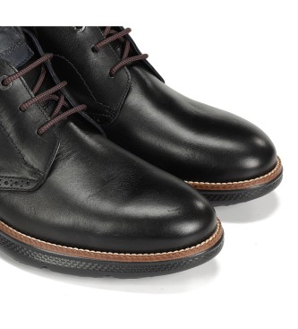 Fluchos Scarpe in pelle nera William F1353