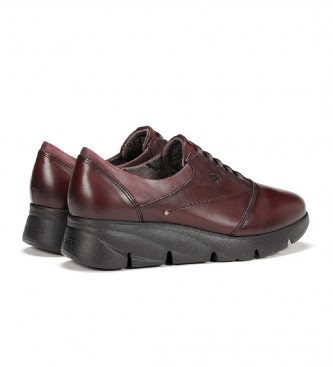 Fluchos Chaussures en cuir F1357 Bordeaux - hauteur du talon : 4cm