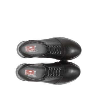 Fluchos Zapatos de piel Bona F1357 negro
