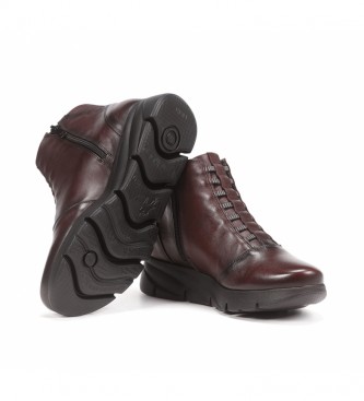 Fluchos Leather ankle boots F1358 Bordeaux