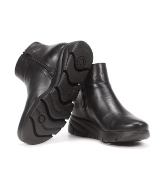 Fluchos Leather ankle boots F1361 Black