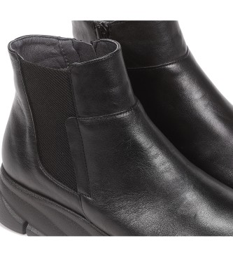 Fluchos Leather ankle boots F1361 Black