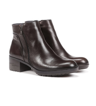 Fluchos Leren enkellaarsjes Aliss F1367 bruin